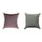 Hello Honey® 18" Multicolor Embroidered Tufted Pillow Set